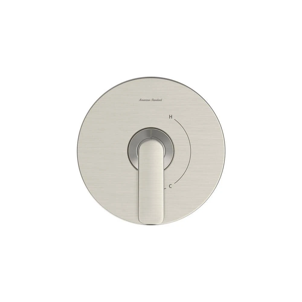 American Standard Aspirations Single-Handle Wall Mount Valve Trim In Brushed Nickel (Valve Not Included) 4 American Standard Aspirations Single-Handle Wall Mount Valve Trim In Brushed Nickel (Valve Not Included) - Image 4