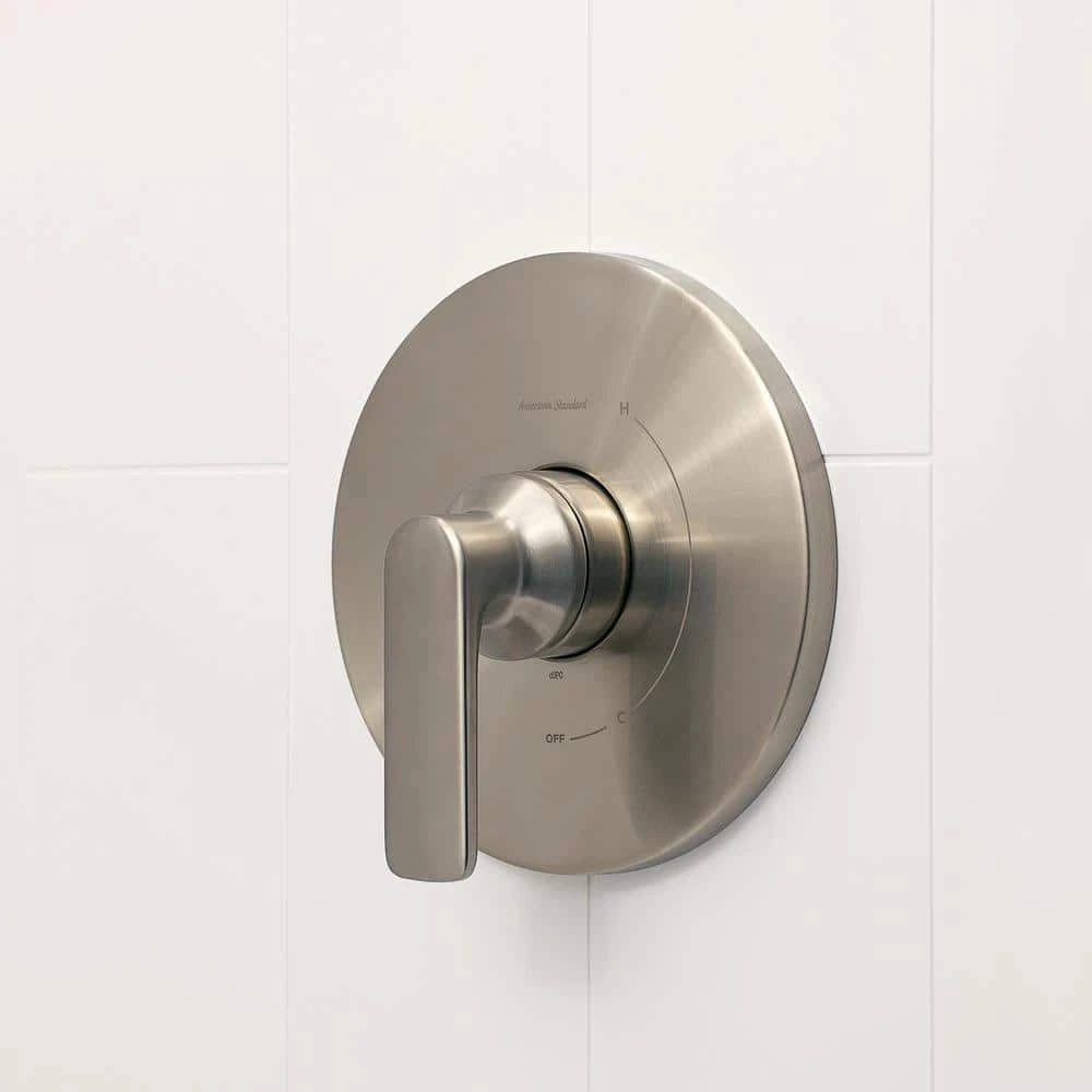 American Standard Aspirations Single-Handle Wall Mount Valve Trim In Brushed Nickel (Valve Not Included) 2 American Standard Aspirations Single-Handle Wall Mount Valve Trim In Brushed Nickel (Valve Not Included) - Image 2