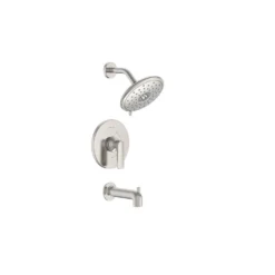 American Standard Aspirations Single-Handle Wall Mount Tub And Shower Trim In Brushed Nickel - 1.75 GPM (Valve Not Included)