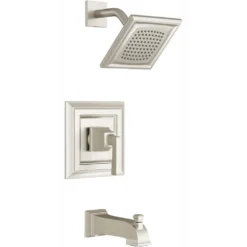 American Standard Town Square S Tub And Shower Faucet Trim Kit For Flash Rough-in Valves In Brushed Nickel (Valve Not Included)