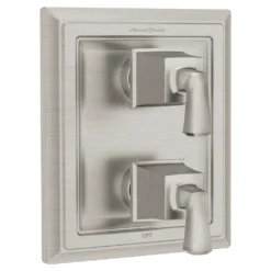 American Standard Town Square 2-Handle Wall Mount Diverter Valve Trim Kit In Brushed Nickel (Valve Not Included)