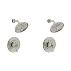 American Standard Rumson Single-Handle 1-Spray Shower Faucet Set In Brushed Nickel (Valve Included)