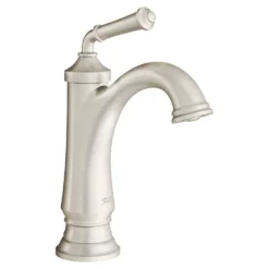 American Standard Delancey Single Hole Single-Handle Bathroom Faucet With Pop-Up Drain In Brushed Nickel