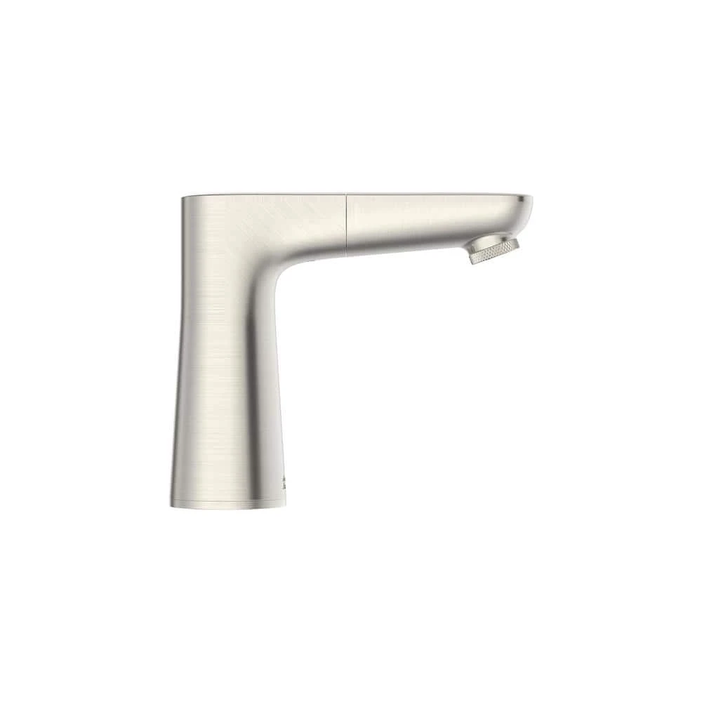 American Standard Aspirations Single Handle Pull Out Deck Mount Bathroom Faucet With Drain In Brushed Nickel 2 American Standard Aspirations Single Handle Pull Out Deck Mount Bathroom Faucet With Drain In Brushed Nickel - Image 2
