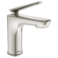 American Standard Studio S Single Handle Single Hole Bathroom Faucet And Drain Kit Included In Brushed Nickel