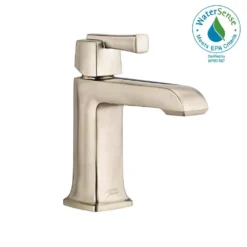 American Standard Townsend Single Hole Single-Handle Bathroom Faucet With Speed Connect Drain In Brushed Nickel -The Home Depot brushed nickel american standard single hole bathroom faucets 7353101 295 1d 1000