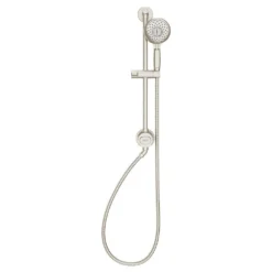 American Standard Spectra 4-Spray Round High Pressure Hand Shower Rail System With Filter In Brushed Nickel -The Home Depot brushed nickel american standard wall bar shower kits 9238759 295 66 1000