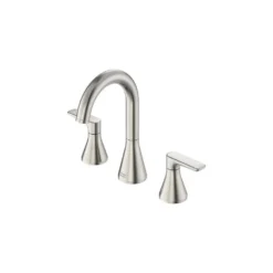 American Standard Aspirations 8 In. Widespread 2-Handle Bathroom Faucet With Drain Brushed Nickel -The Home Depot brushed nickel american standard widespread bathroom faucets 7061801 295 1d 1000