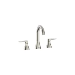American Standard Aspirations 8 In. Widespread 2-Handle Bathroom Faucet With Drain Brushed Nickel -The Home Depot brushed nickel american standard widespread bathroom faucets 7061801 295 40 1000