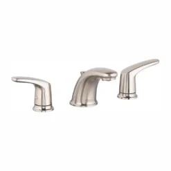 American Standard Colony Pro 8 In. Widespread 2-Handle Low-Arc Bathroom Faucet With 50/50 Pop-Up Drain In Brushed Nickel