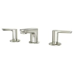 American Standard Studio S 8 In. Widespread 2-Handle Low Spout Bathroom Faucet In Brushed Nickel -The Home Depot brushed nickel american standard widespread bathroom faucets 7105857 295 44 1000