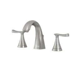 American Standard Chatfield 8 In. Widespread 2-Handle Bathroom Faucet In Brushed Nickel (Set Of 2) -The Home Depot brushed nickel american standard widespread bathroom faucets chatwidebn bndl 66 1000