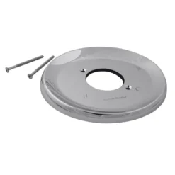 American Standard Escutcheon And Screws For Bath/Shower Faucet, Polished Chrome
