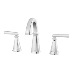 American Standard Edgemere 8 In. Widespread 2-Handle Bathroom Faucet With Metal Speed Connect Drain In Chrome -The Home Depot chrome american standard widespread bathroom faucets 7018801 002 40 1000