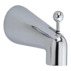 American Standard Deluxe 5-1/8 In. Brass Diverter Tub Spout, Polished Chrome