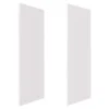 American Standard 36 In. X 98 In. 2-Piece Glue-Up Alcove Side Shower And Bath Wall Set In Dove White