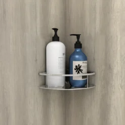 American Standard Passage 60 In. X 72 In. 2-Piece Glue-Up Alcove Shower Wall With Corner Shelf In Gray Timber -The Home Depot gray timber american standard alcove shower walls surrounds p2693 373 66 1000