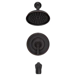American Standard Rumson Single-Handle 1-Spray Tub And Shower Faucet With 1.8 GPM In Legacy Bronze Valve Included -The Home Depot legacy bronze american standard bathtub shower faucet combos 7417502 278 77 1000
