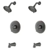 American Standard Chatfield Single-Handle 3-Spray Tub And Shower Faucet With 1.8 GPM (Set Of 2) In Legacy Bronze (Valve Included)