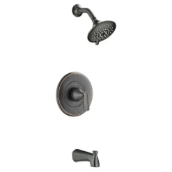 American Standard Chatfield Single-Handle 3-Spray Tub And Shower Faucet With 1.8 GPM (Set Of 2) In Legacy Bronze (Valve Included) -The Home Depot legacy bronze american standard bathtub shower faucet combos chattubshwlb bd a0 1000