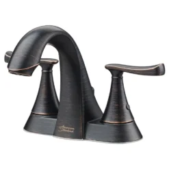 American Standard Chatfield 4 In. Centerset 2-Handle Bathroom Faucet In Legacy Bronze -The Home Depot legacy bronze american standard centerset bathroom faucets 7413201 278 1d 1000