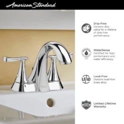 American Standard Chatfield 4 In. Centerset 2-Handle Bathroom Faucet In Legacy Bronze -The Home Depot legacy bronze american standard centerset bathroom faucets 7413201 278 40 1000