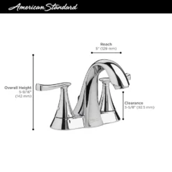American Standard Chatfield 4 In. Centerset 2-Handle Bathroom Faucet In Legacy Bronze -The Home Depot legacy bronze american standard centerset bathroom faucets 7413201 278 a0 1000