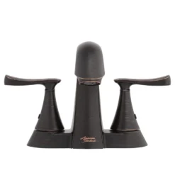 American Standard Chatfield 4 In. Centerset 2-Handle Bathroom Faucet (Set Of 2) In Legacy Bronze -The Home Depot legacy bronze american standard centerset bathroom faucets chat4cslb bndle 1f 1000