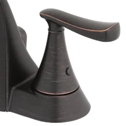 American Standard Chatfield 4 In. Centerset 2-Handle Bathroom Faucet (Set Of 2) In Legacy Bronze -The Home Depot legacy bronze american standard centerset bathroom faucets chat4cslb bndle 4f 1000