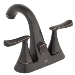 American Standard Chatfield 4 In. Centerset 2-Handle Bathroom Faucet (Set Of 2) In Legacy Bronze -The Home Depot legacy bronze american standard centerset bathroom faucets chat4cslb bndle 77 1000