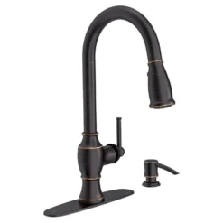 American Standard Marchand Single Handle Pull-Down Sprayer Kitchen Faucet In Legacy Bronze -The Home Depot legacy bronze american standard pull down kitchen faucets 7029301 278 1f 1000