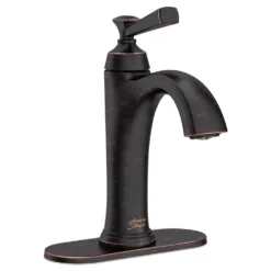 American Standard Rumson Single Hole Single-Handle Bathroom Faucet In Legacy Bronze -The Home Depot legacy bronze american standard single hole bathroom faucets 7417101 278 fa 1000