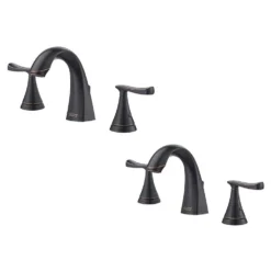 American Standard Chatfield 8 In. Widespread 2-Handle Bathroom Faucet (Set Of 2) In Legacy Bronze