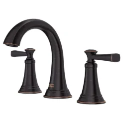 American Standard Rumson 8 In. Widespread Double Handle Bathroom Faucet In Legacy Bronze (2-Pack) -The Home Depot legacy bronze american standard widespread bathroom faucets rumson2widelb c3 1000