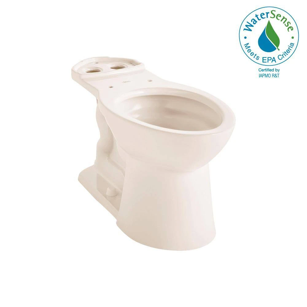 American Standard VorMax Elongated Toilet Bowl Only In Linen 3 American Standard VorMax Elongated Toilet Bowl Only In Linen - Image 3