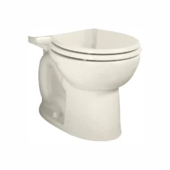 American Standard Cadet 3 FloWise Tall Height Round Toilet Bowl Only In Linen