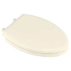 American Standard Traditional Elongated Slow Close EverClean Toilet Seat In Linen