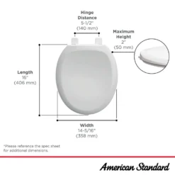 American Standard Champion 4 Round Slow Close Toilet Seat In Linen -The Home Depot linen american standard toilet seats 5320b65ct 222 a0 1000