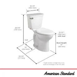 American Standard Cadet Pro 2-piece 1.6 GPF Elongated Toilet In Linen -The Home Depot linen american standard two piece toilets 215cb004 222 a0 1000