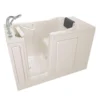 American Standard Gelcoat Premium Series 48 In. X 28 In. Left Hand Drain Walk-In Soaking Bathtub In Beige