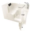 American Standard Gelcoat Premium Series 32 In. X 52 In. Soaking Right Hand Drain Soaking Bathtub In Beige
