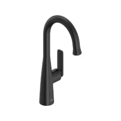 American Standard Aspirations Single Handle Pull-Down Bar Faucet In Matte Black