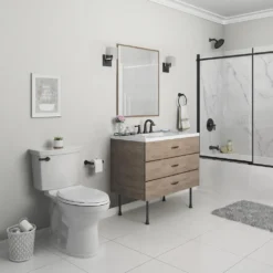 American Standard Rumson Single-Handle 1-Spray Tub And Shower Faucet With 1.8 GPM In Matte Black (Valve Included) 12 American Standard Rumson Single-Handle 1-Spray Tub And Shower Faucet With 1.8 GPM In Matte Black (Valve Included) -The Home Depot matte black american standard bathtub shower faucet combos 7417502 243 1d 1000