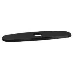 American Standard Delancey 2 In. X 10.75 In. Metal Deck Plate In Matte Black