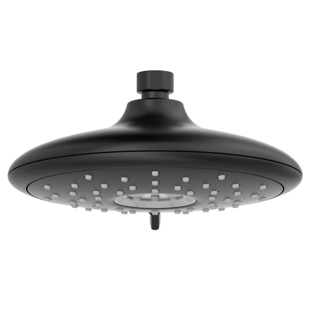 American Standard Spectra 4-Spray Patterns With 1.8 GPM 7 In. Wall Mount Fixed Shower Head In Matte Black 5 American Standard Spectra 4-Spray Patterns With 1.8 GPM 7 In. Wall Mount Fixed Shower Head In Matte Black - Image 5