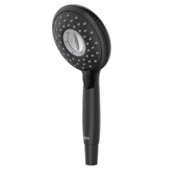 American Standard Spectra 4-Spray Patterns With 1.8 GPM 5 In. Wall Mount Handheld Shower Head In Matte Black -The Home Depot matte black american standard handheld shower heads 9038154 243 1d 1000