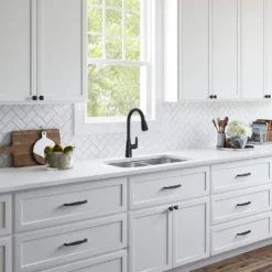 American Standard Colony Pro Single Handle Pull Down Sprayer Kitchen Faucet In Matte Black -The Home Depot matte black american standard pull down kitchen faucets 7077300 243 4f 1000