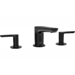 American Standard Studio S 2-Handle Deck-Mount Roman Tub Faucet For Flash Rough-in Valves In Matte Black