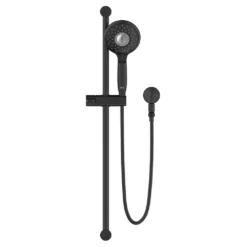 American Standard Spectra Slide Bar Kit In Matte Black -The Home Depot matte black american standard shower arm extensions 1660774 243 a0 1000