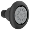 American Standard Extender Round Body Spray In Matte Black